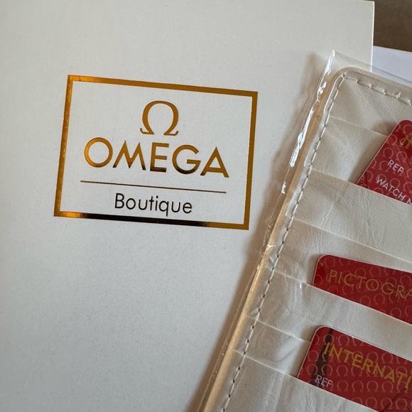 Omega watch box with ribbon - Picture 6 of 6